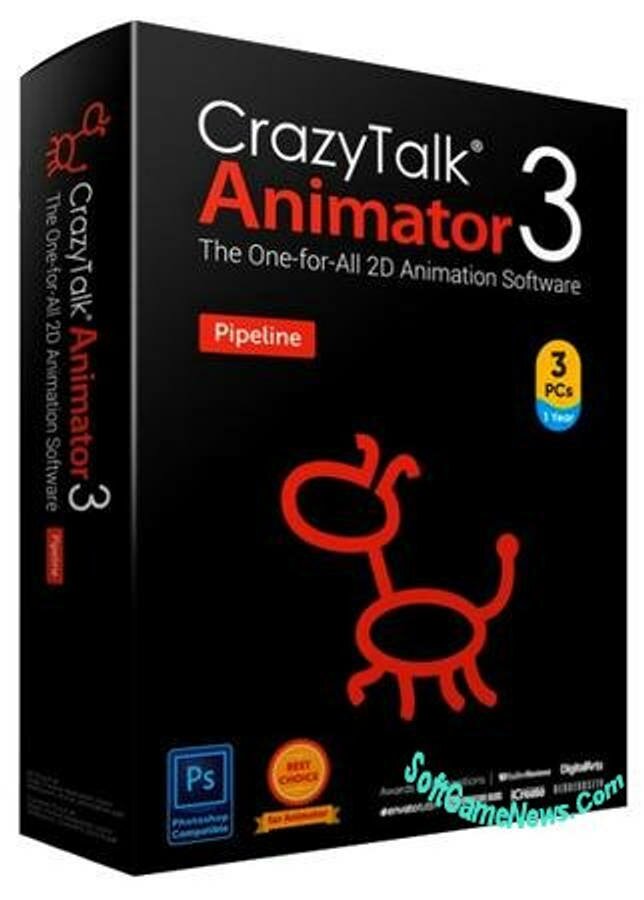 CrazyTalk Animator Pipeline v.3.3 (RUS) + Content Pack CrazyTalk Animator Pipeline v.3.3 (RUS) + Content Pack